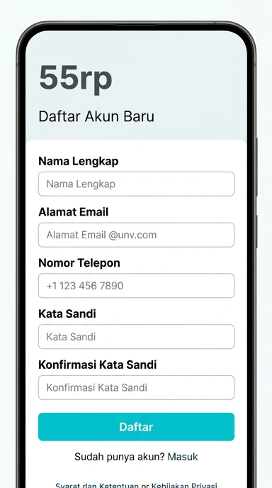 Cara Mudah Buat Akun Baru 55rp untuk Android