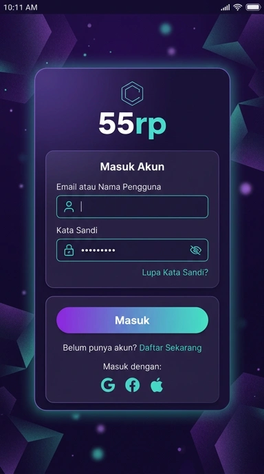 Masuk Akun 55rp untuk Pengguna Android
