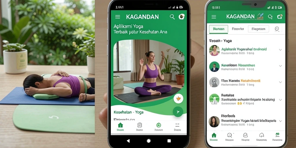 Tampilan antarmuka KAGANDAN yang intuitif dan mudah digunakan.